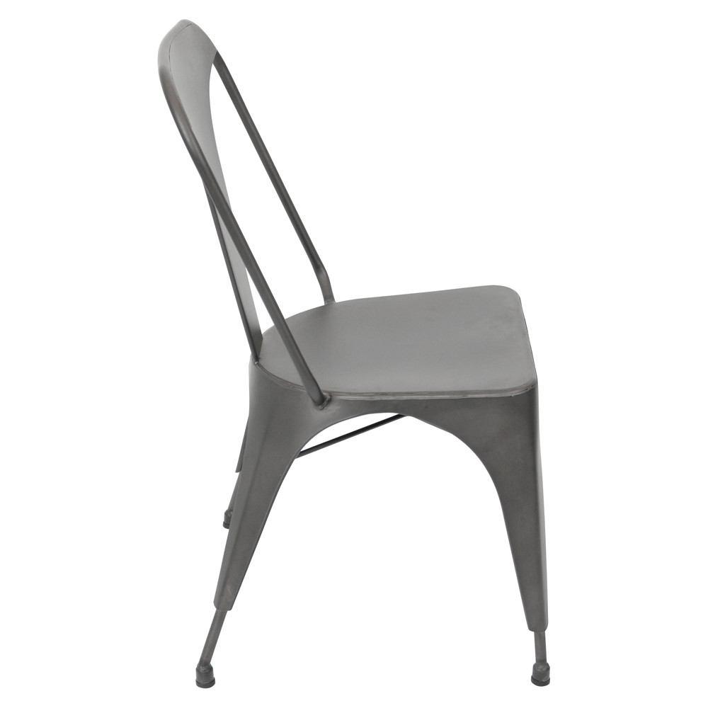 LumiSource Pair of Austin Dining Chairs Set of