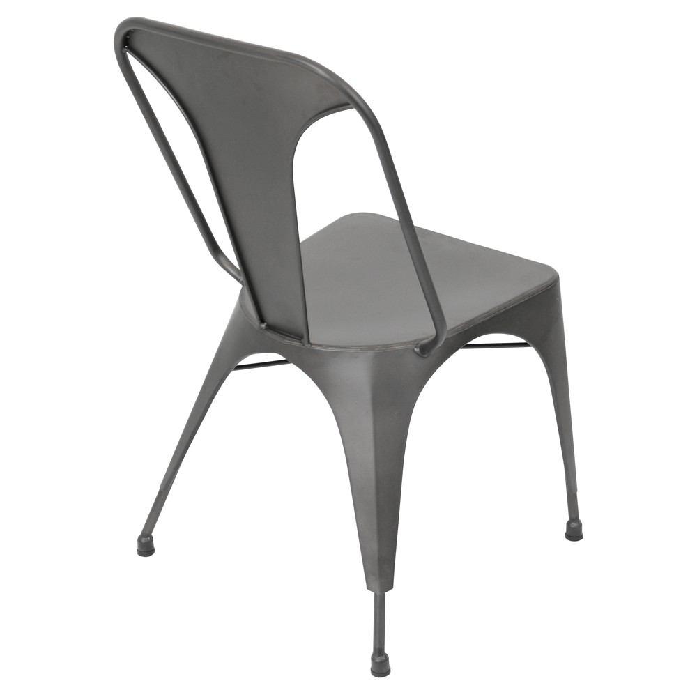 LumiSource Pair of Austin Dining Chairs Set of