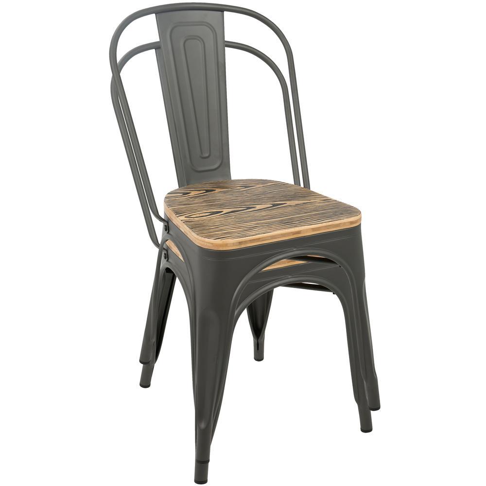 LumiSource Oregon Dining Set - Chair Set of 2