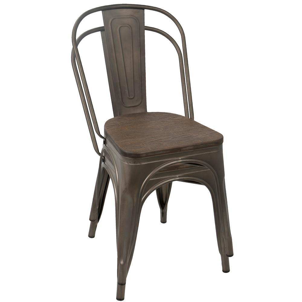 LumiSource Oregon Dining Set - Chair Set of 2