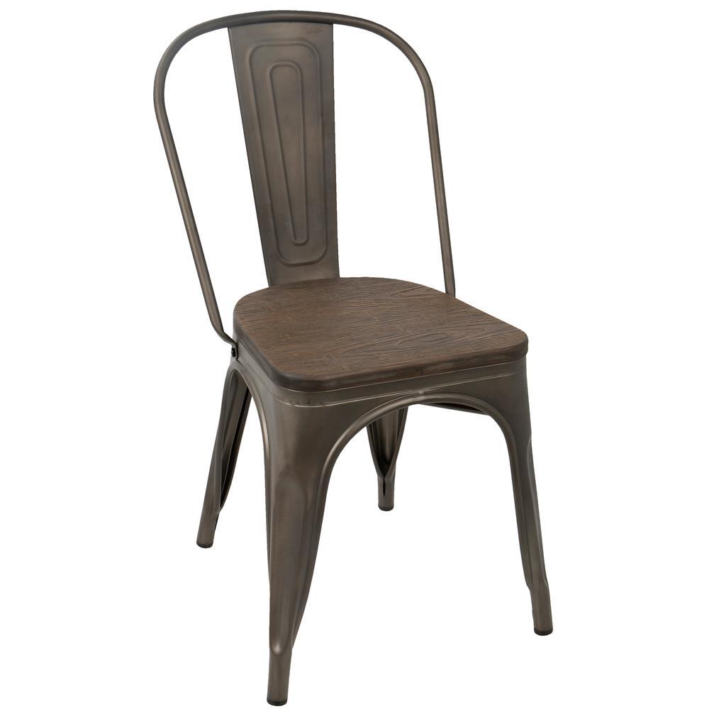 LumiSource Oregon Dining Set - Chair Set of 2