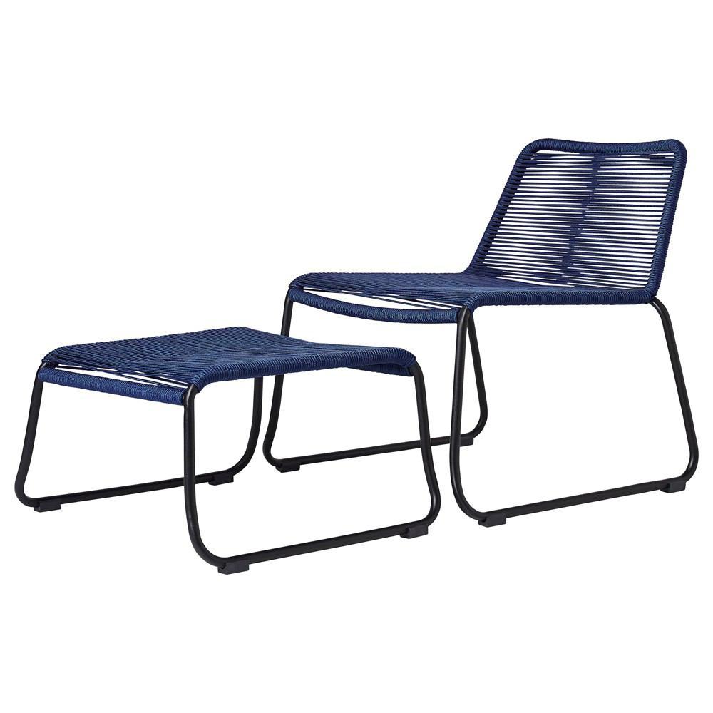 Modloft Barclay Stacking Lounge Chair and Ottoman
