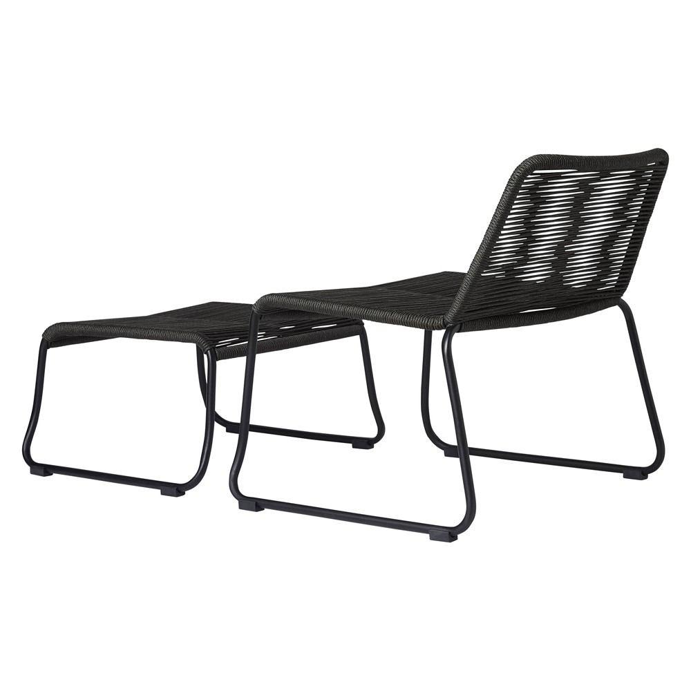 Modloft Barclay Stacking Lounge Chair and Ottoman