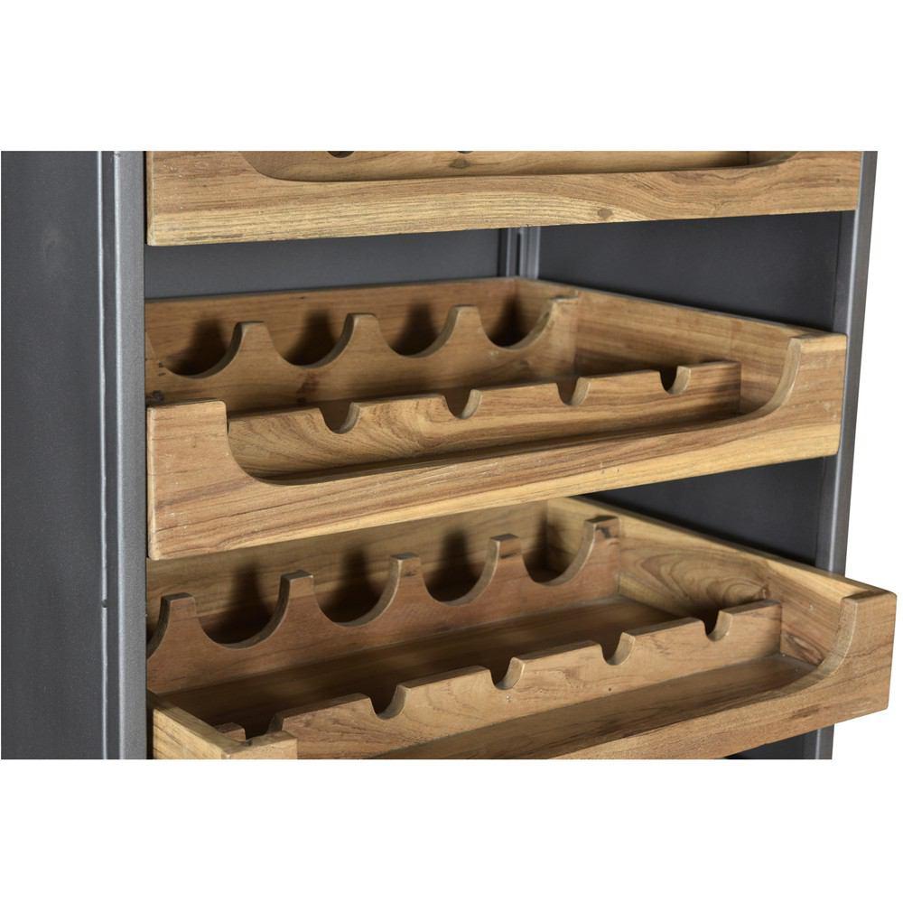 Moe's Home Collection Speakeasy Teak Wine Cabinet