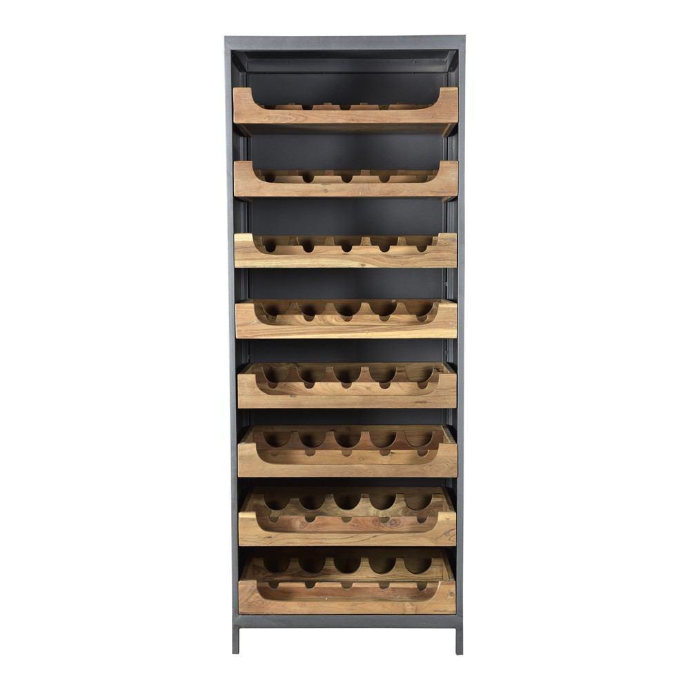 Moe's Home Collection Speakeasy Teak Wine Cabinet