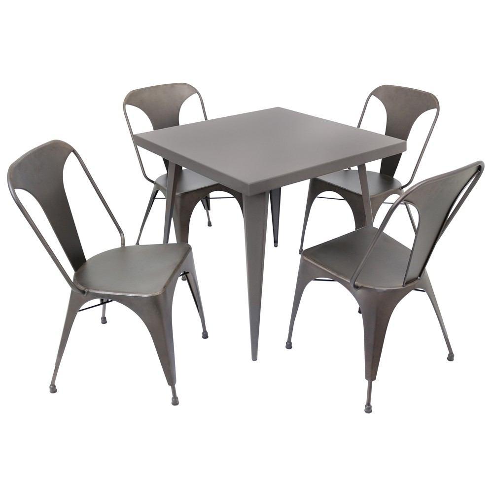 LumiSource Austin Dining Table 32" x 32"