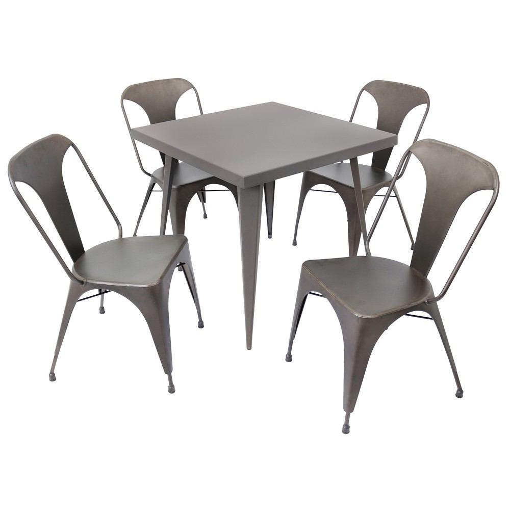 LumiSource Austin Dining Table 32" x 32"