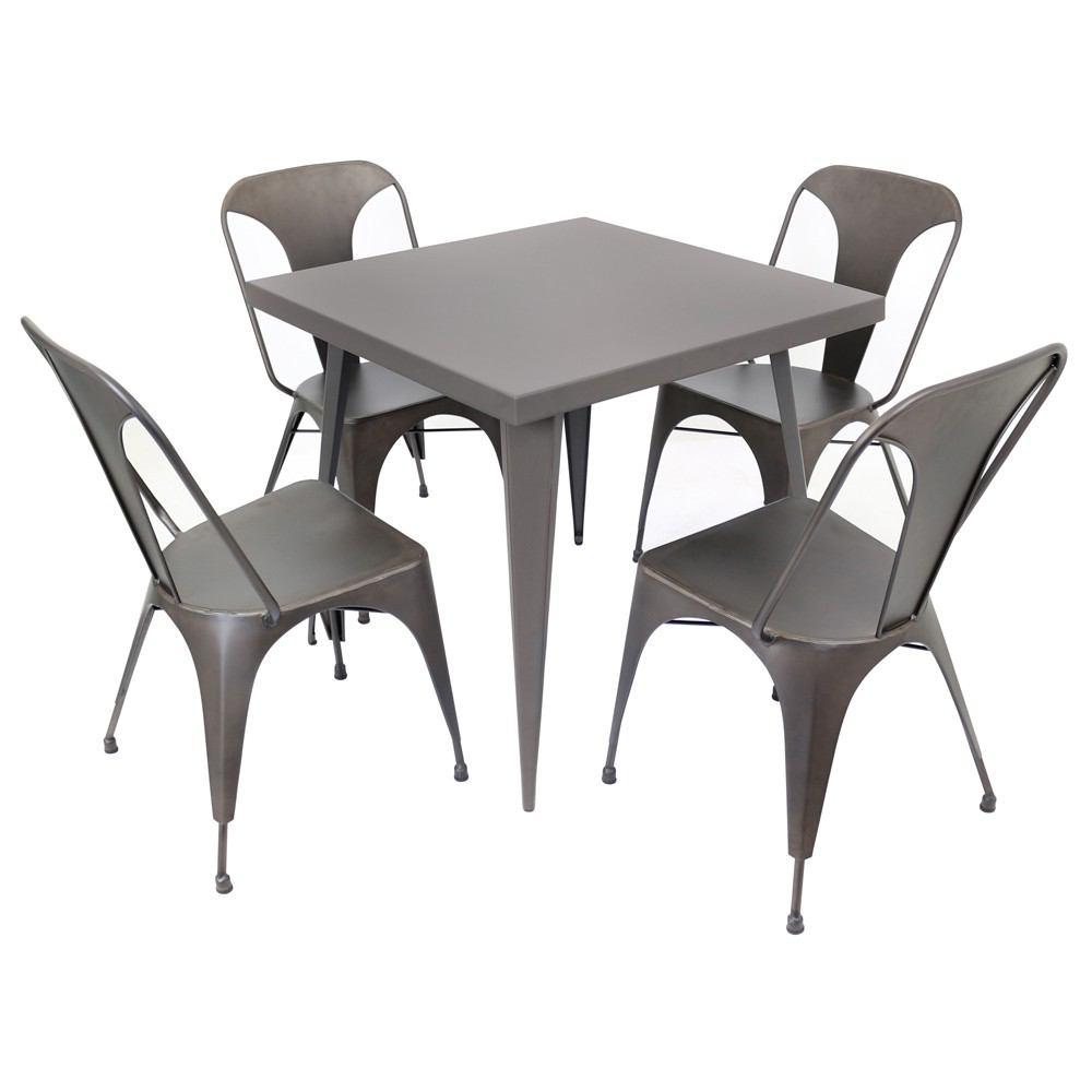 LumiSource Austin Dining Table 32" x 32"