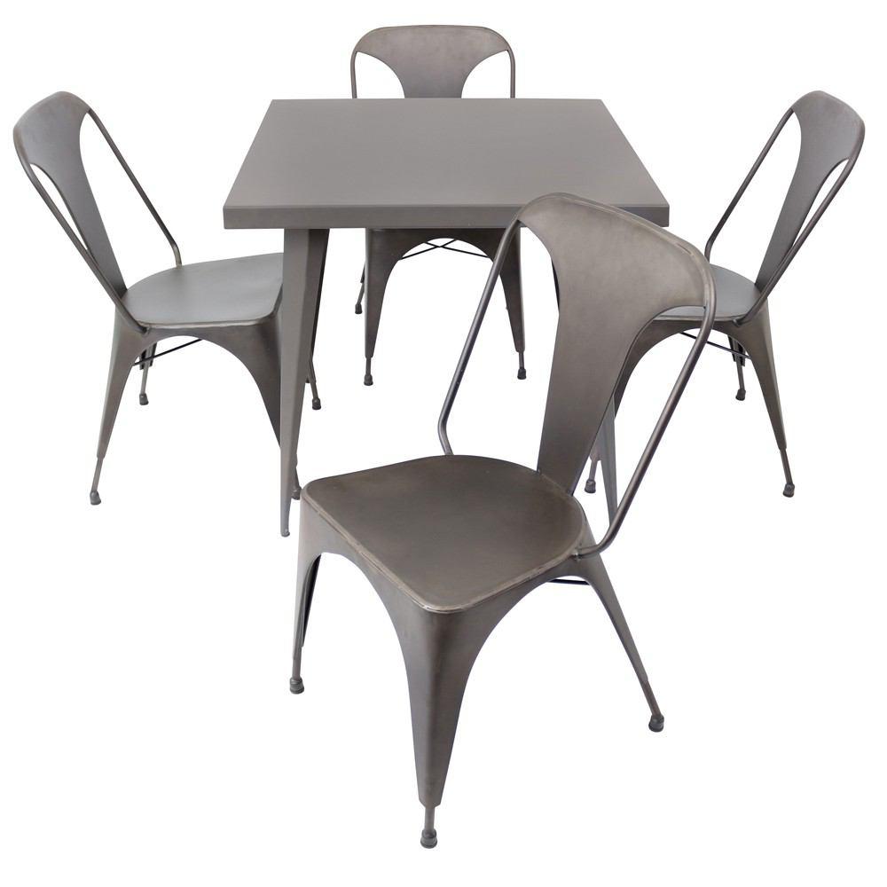 LumiSource Austin Dining Table 32" x 32"