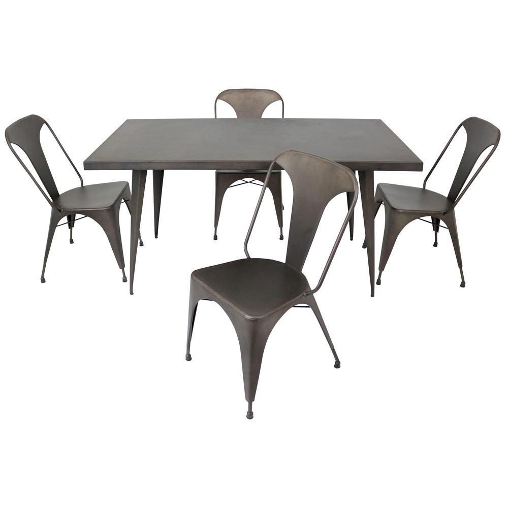 LumiSource Austin Dining Table 59" x 32"