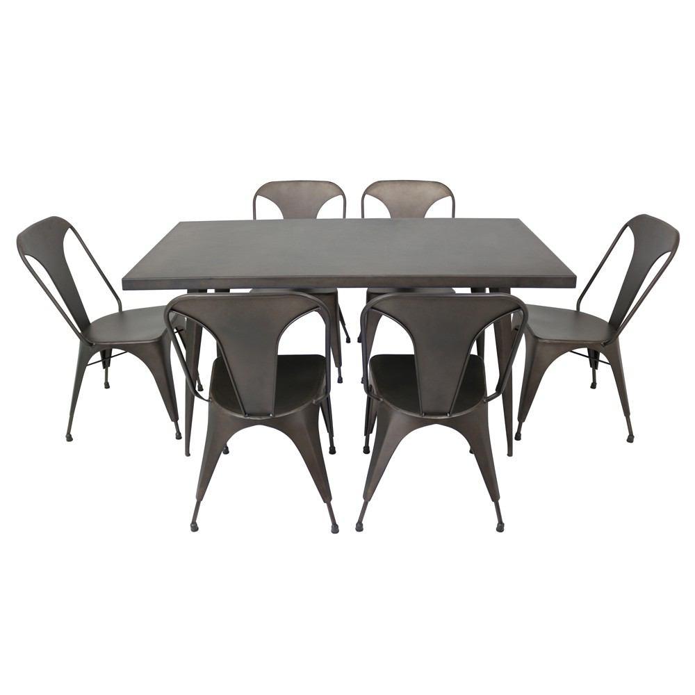 LumiSource Austin Dining Table 59" x 32"