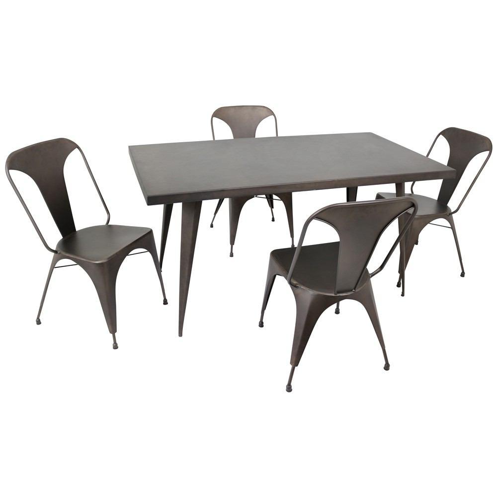 LumiSource Austin Dining Table 59" x 32"