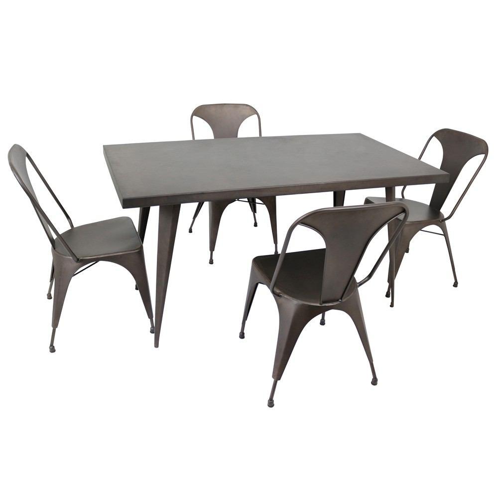LumiSource Austin Dining Table 59" x 32"
