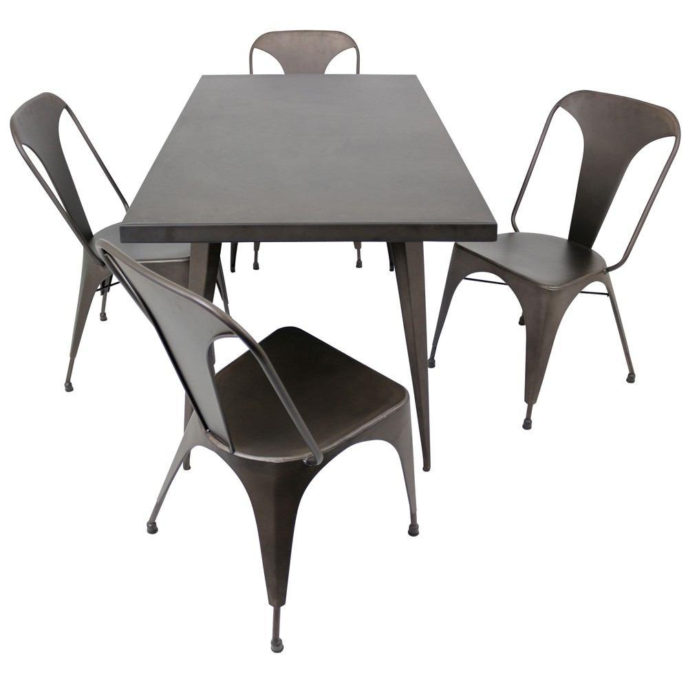 LumiSource Austin Dining Table 59" x 32"