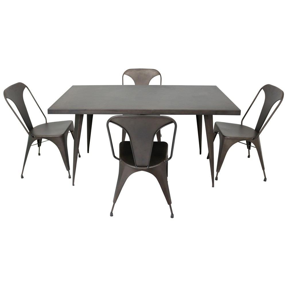 LumiSource Austin Dining Table 59" x 32"