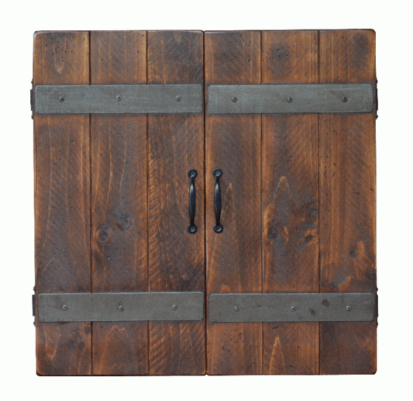 2-Day Designs Dart Board Cabinet