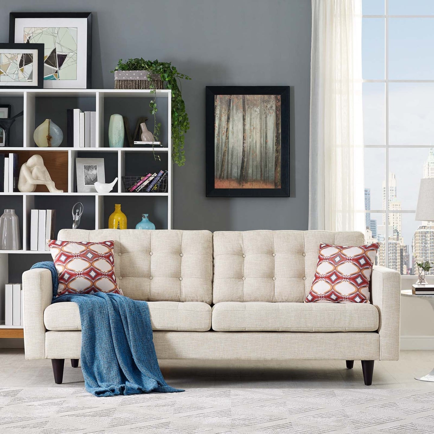 Modway Empress Upholstered Sofa | Sofas | 