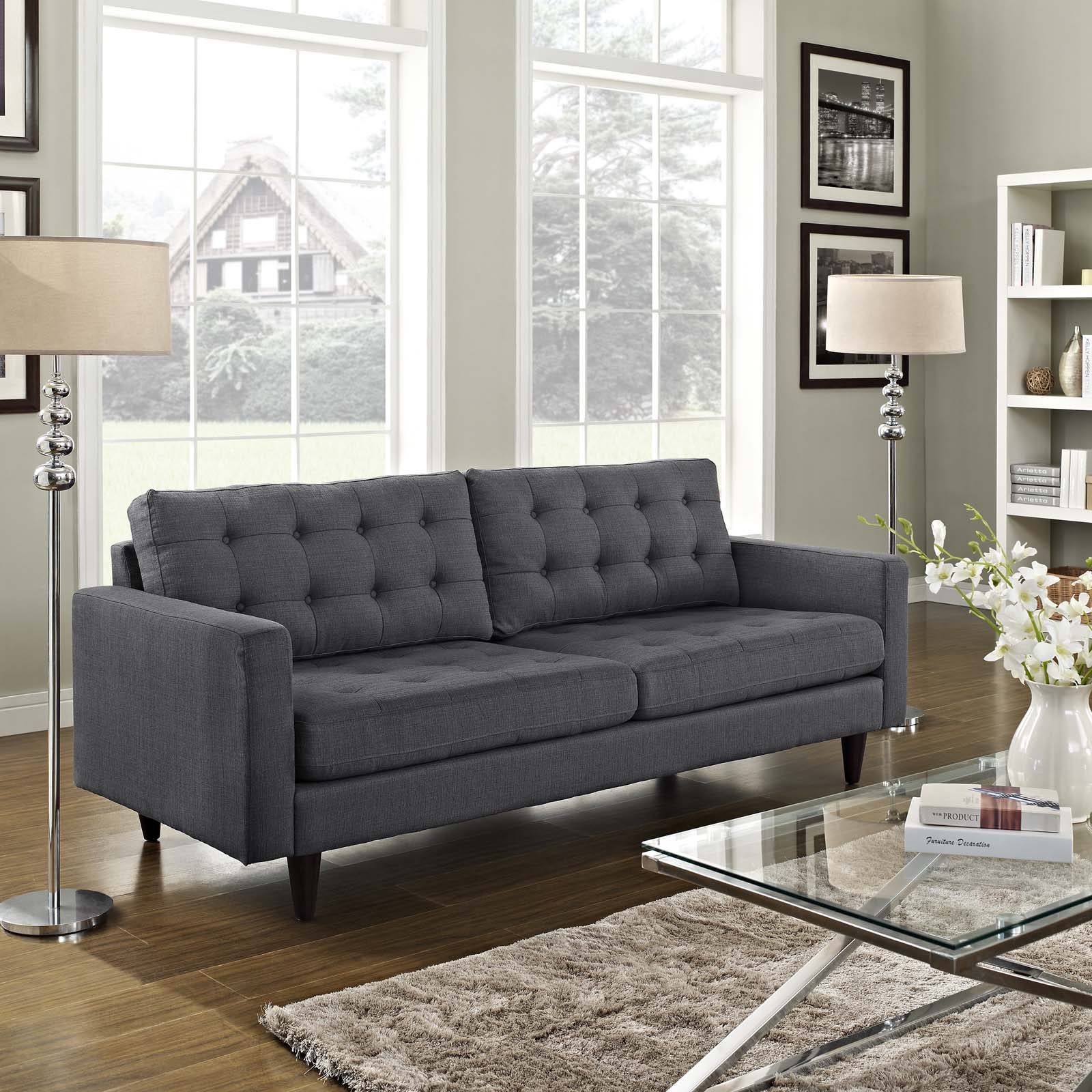 Modway Empress Upholstered Sofa | Sofas | 