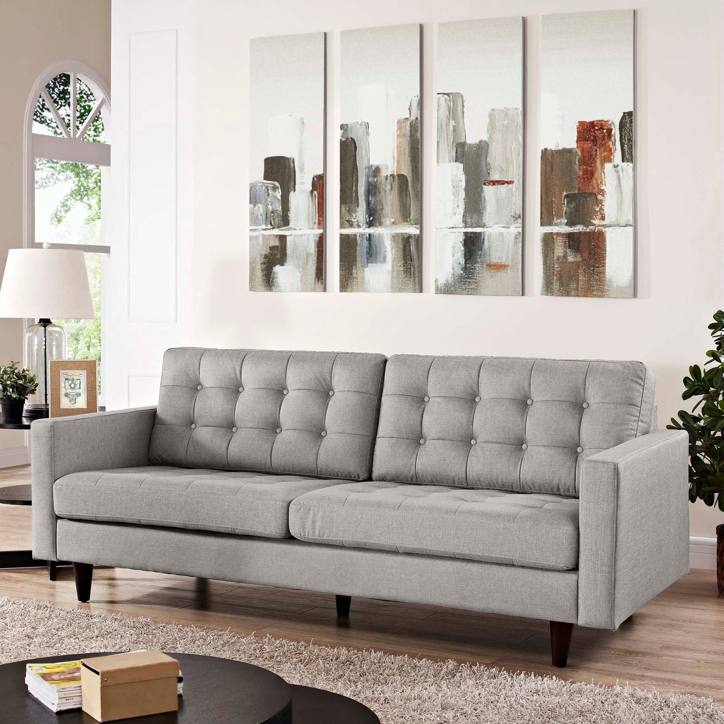 Modway Empress Upholstered Sofa | Sofas | 