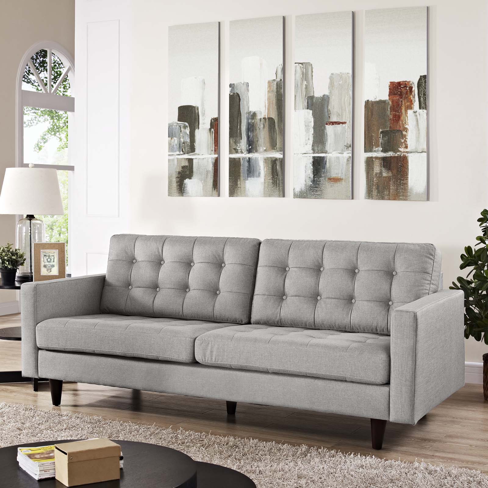 Modway Empress Upholstered Sofa | Sofas | 