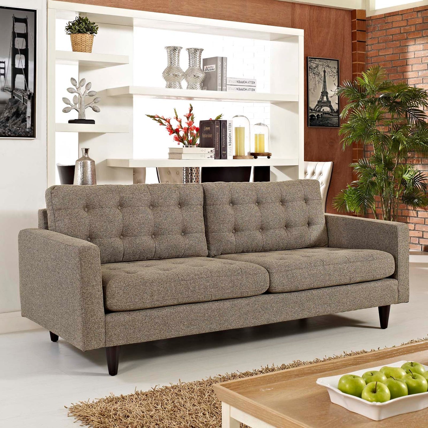 Modway Empress Upholstered Sofa | Sofas | 