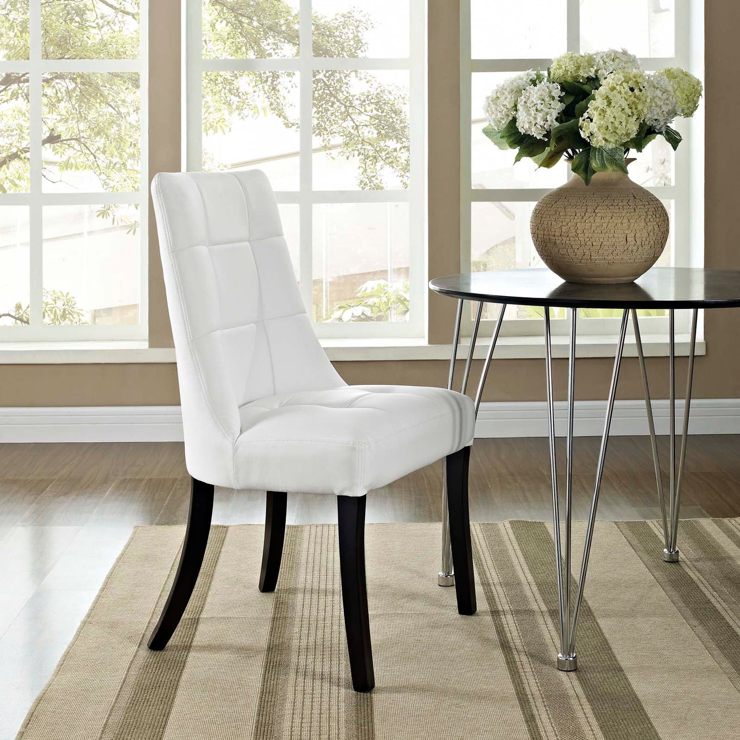 Modway Noblesse Dining Vinyl Side Chair - EEI-1039 | Dining Chairs | Modishstore-1