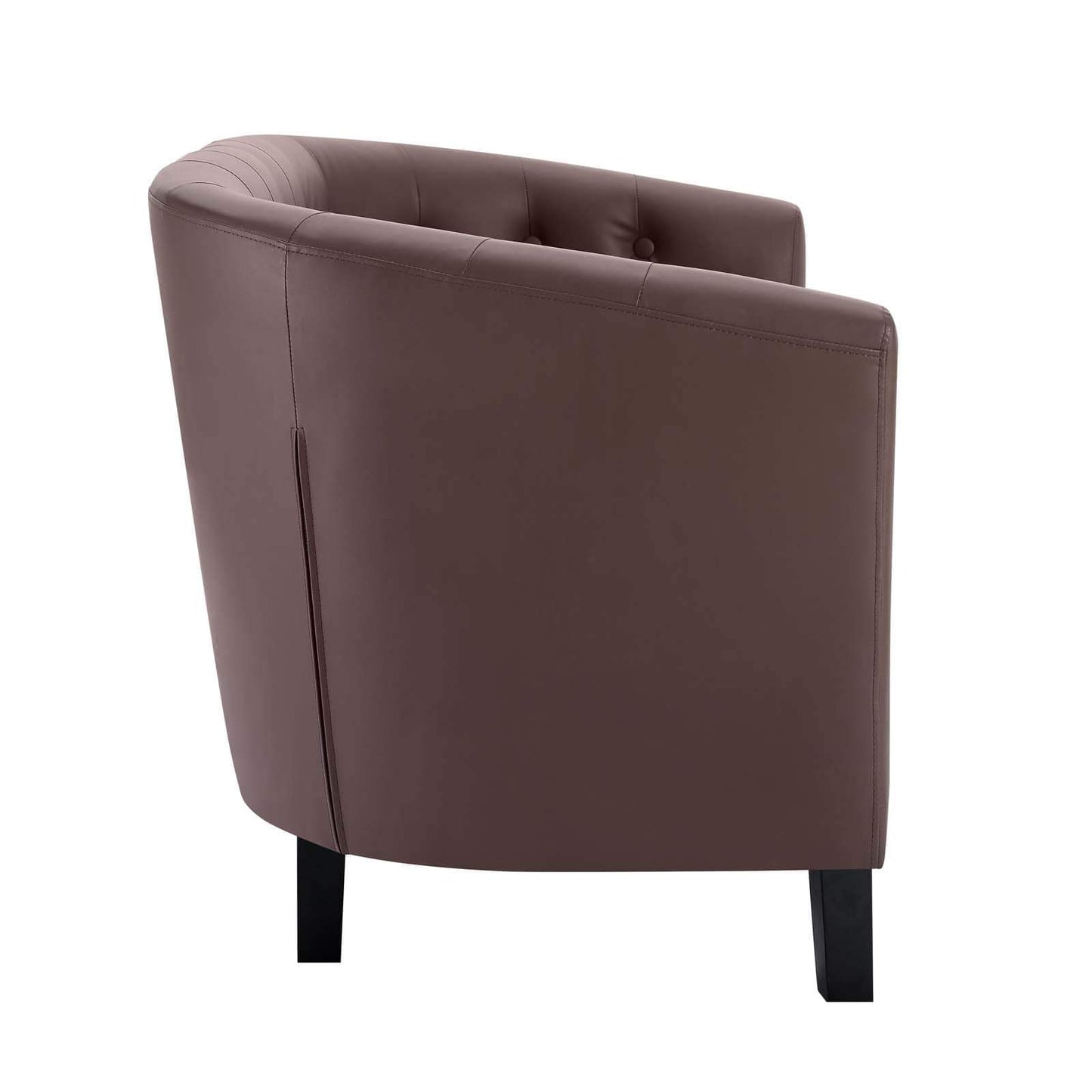 Modway Prospect Upholstered Vinyl Loveseat