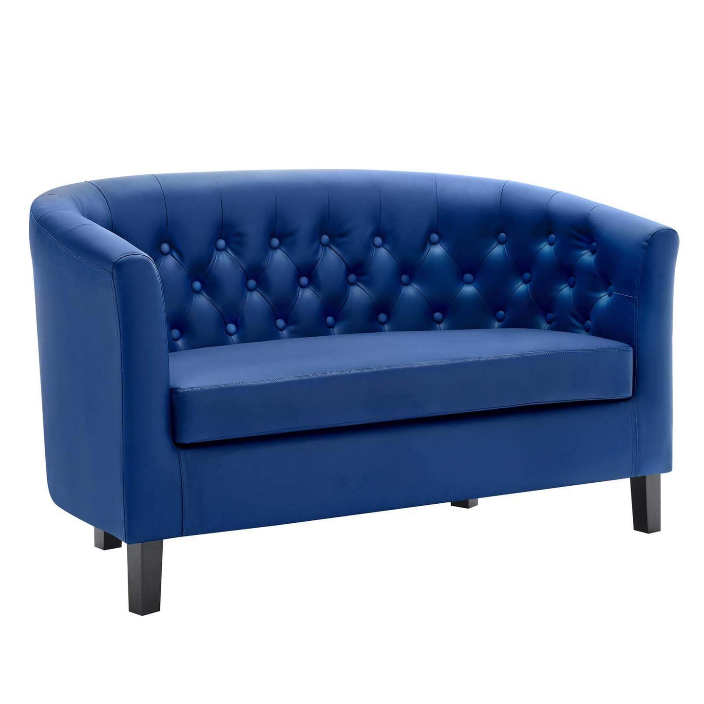 Modway Prospect Upholstered Vinyl Loveseat
