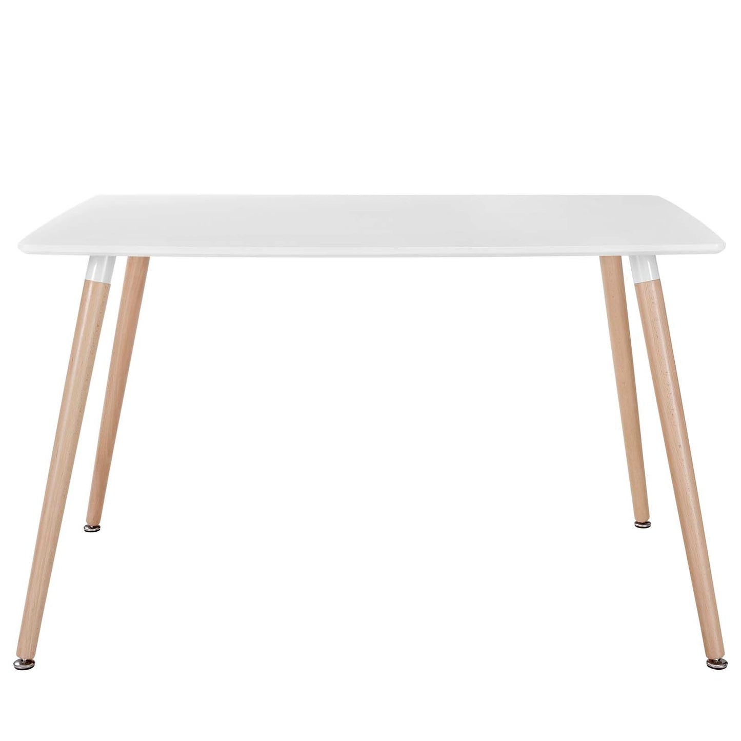 Modway Field Rectangle Dining Table - White | Dining Tables | 