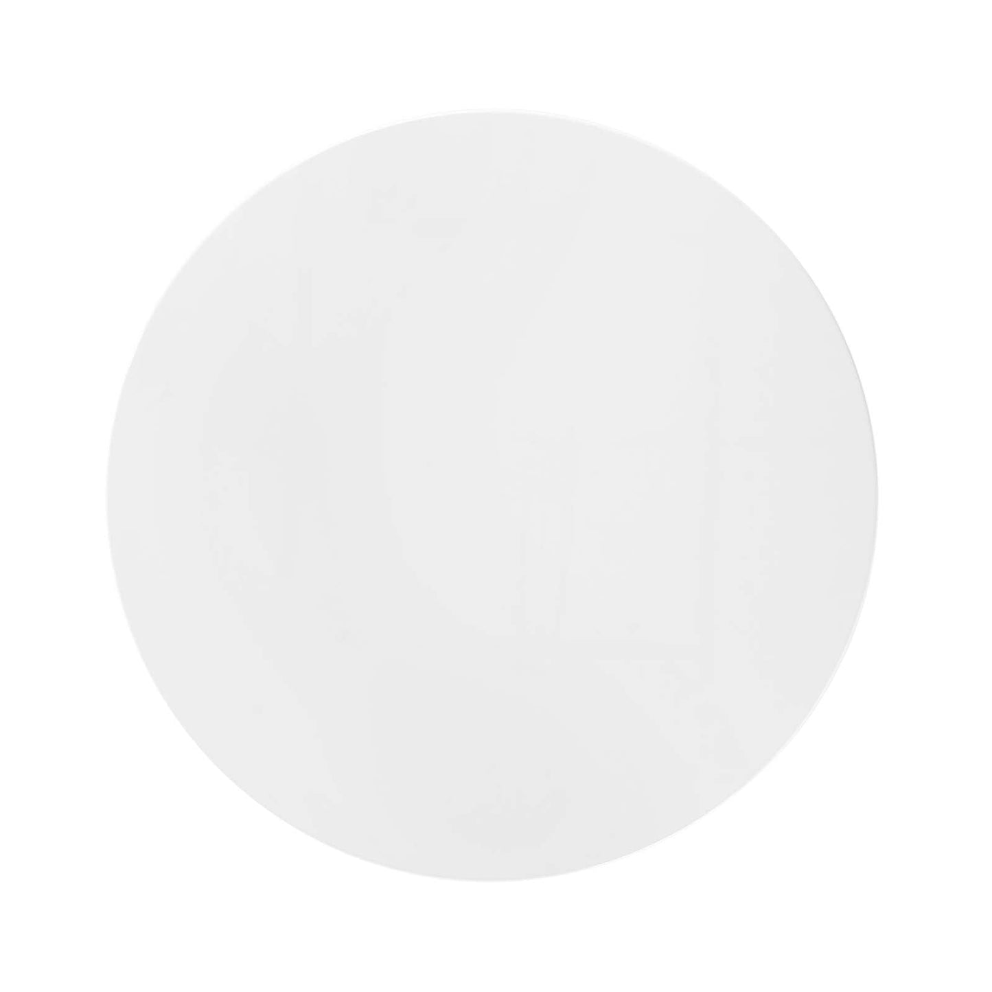 Modway Lippa 36" Round Wood Top Dining Table in White - EEI-1116