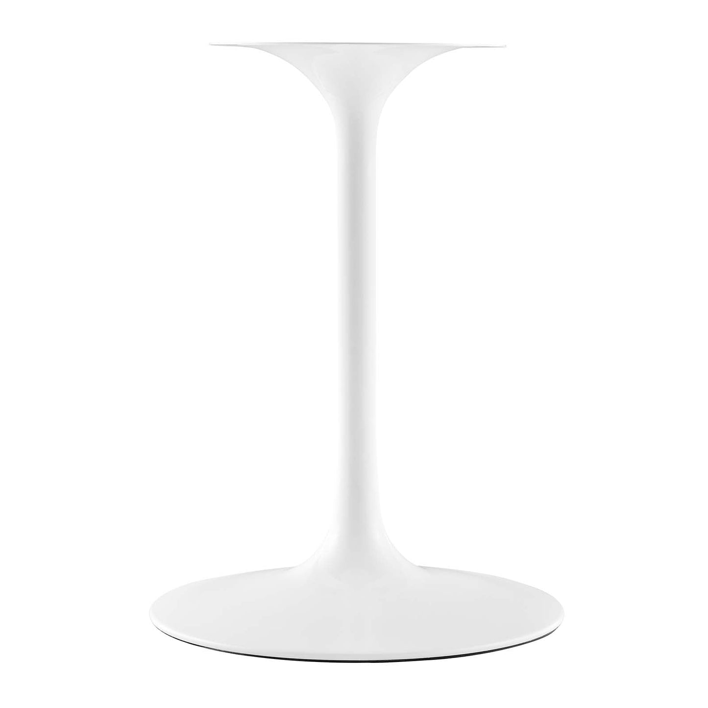 Modway Lippa 36" Round Wood Top Dining Table in White - EEI-1116