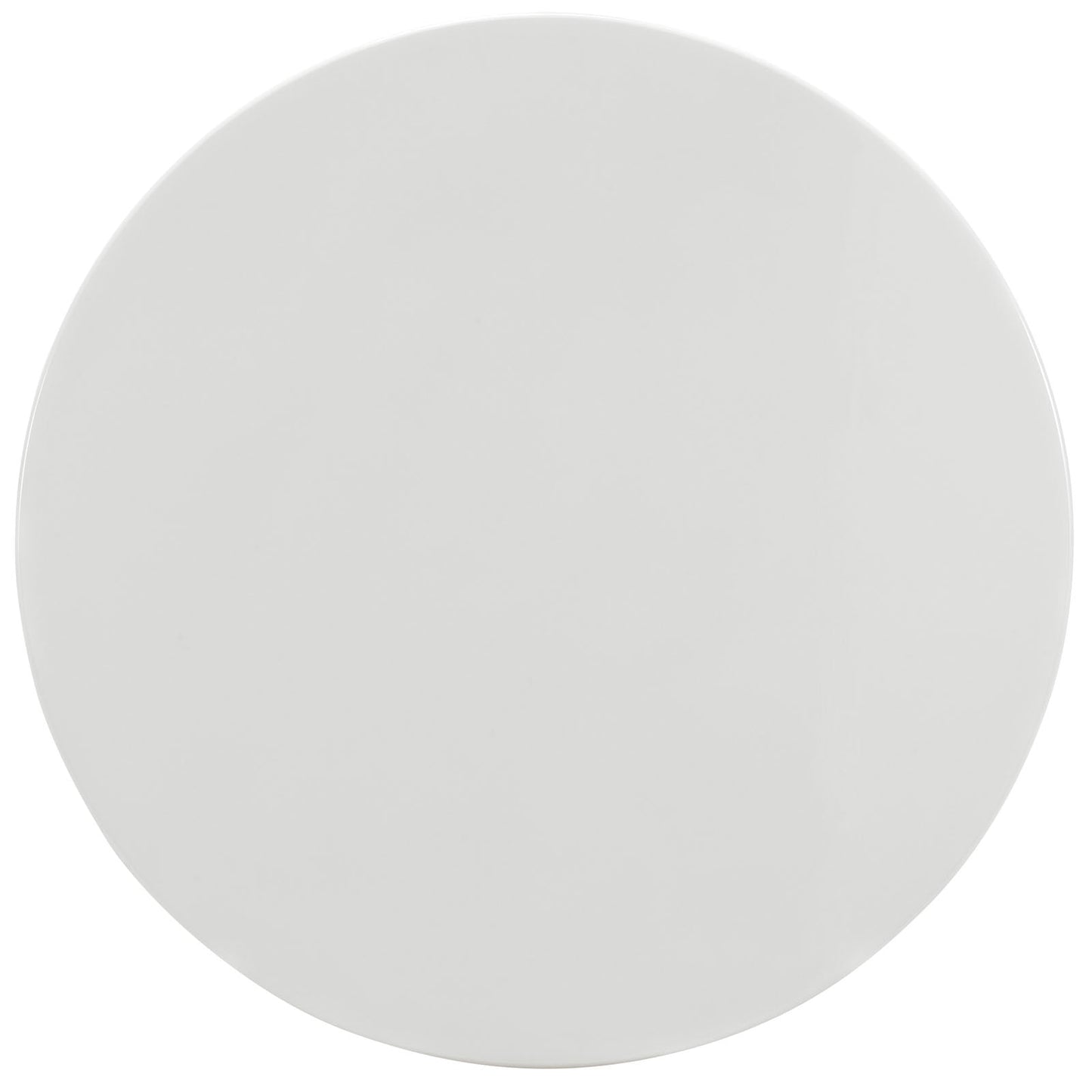 Modway Lippa 40" Round Wood Top Dining Table in White | Dining Tables | Modishstore-3