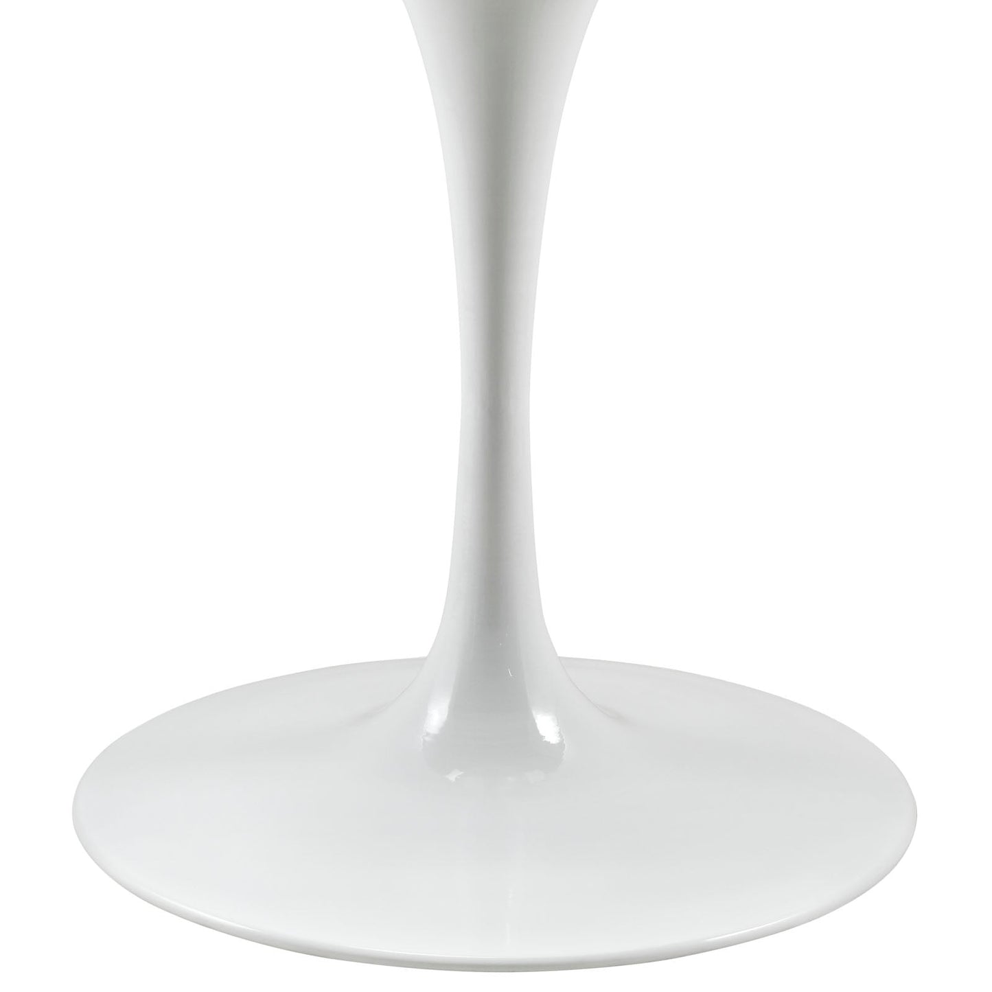 Modway Lippa 40" Round Wood Top Dining Table in White | Dining Tables | Modishstore-4