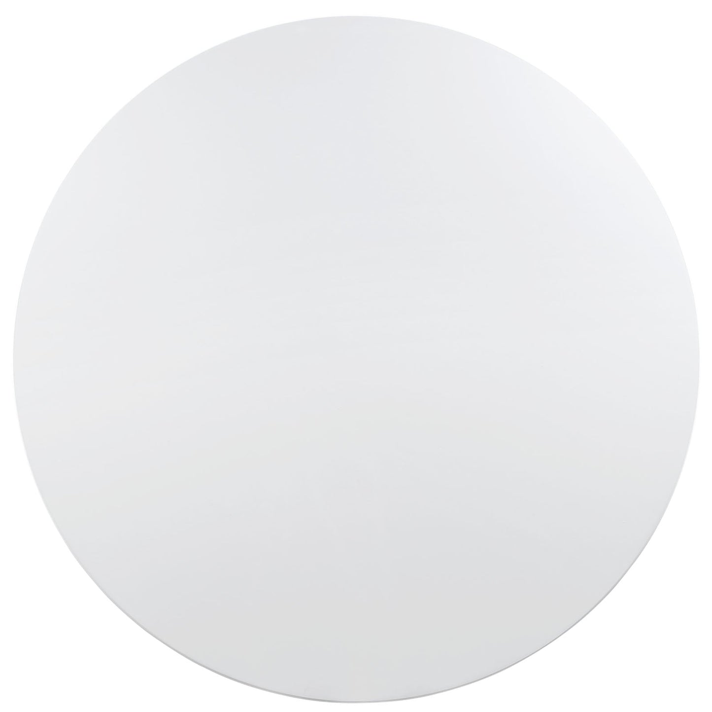 Modway Lippa 60" Round Wood Top Dining Table - White | Dining Tables | Modishstore-2