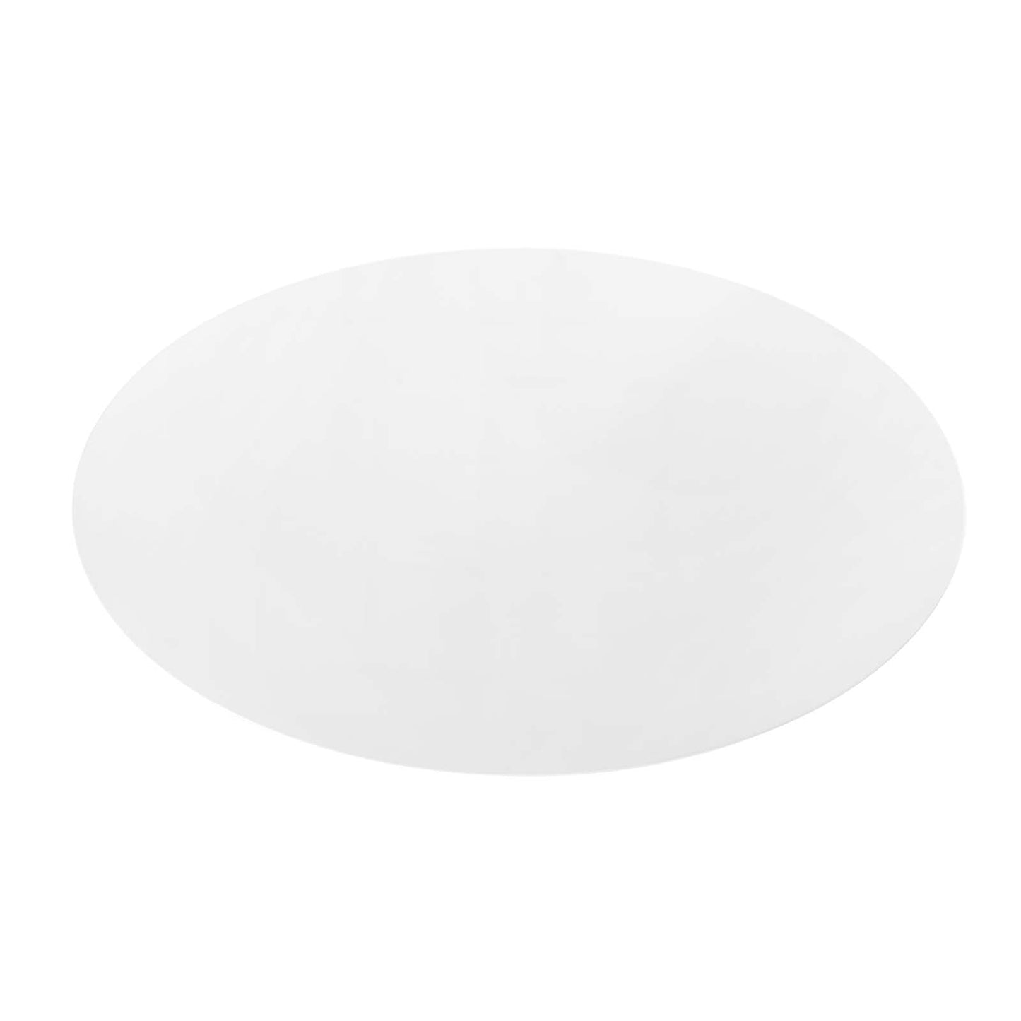 Modway Lippa 60" Oval Wood Top Dining Table - White - EEI-1121