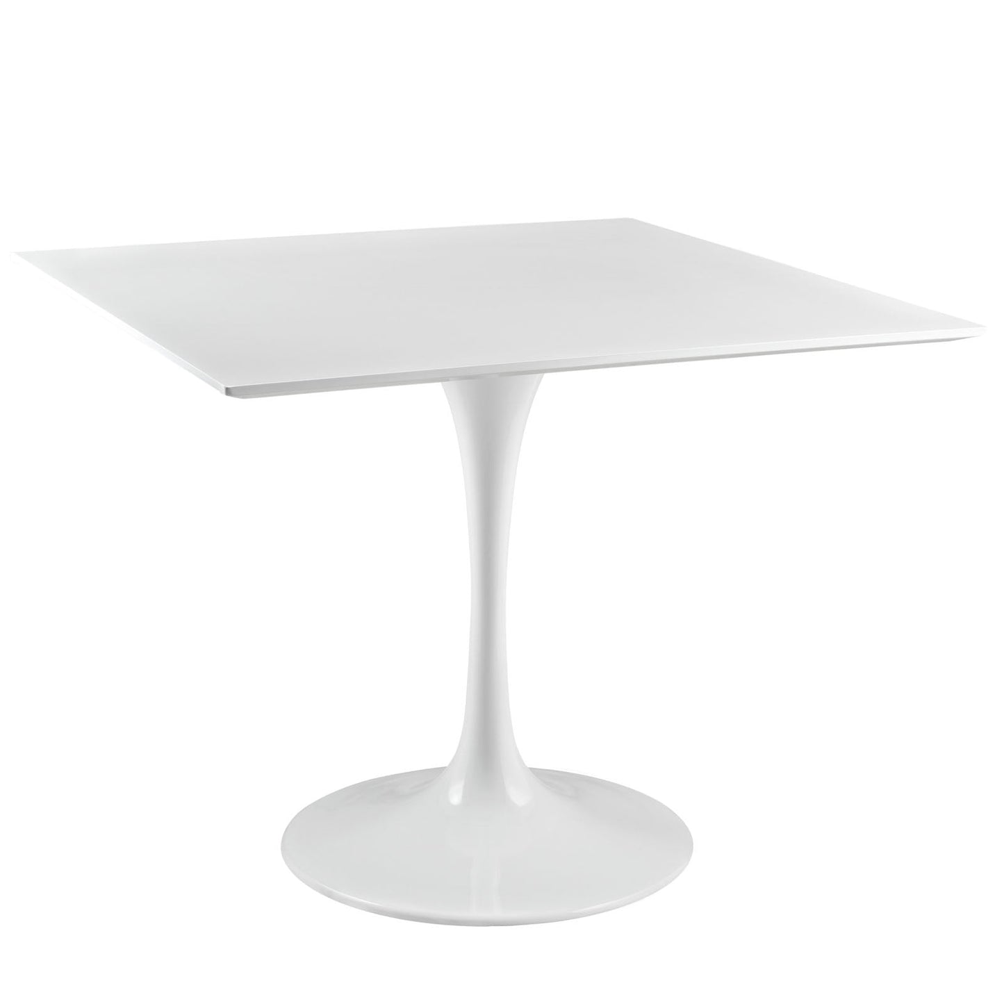 Modway Lippa 36" Square Wood Top Dining Table | Dining Tables | Modishstore-4