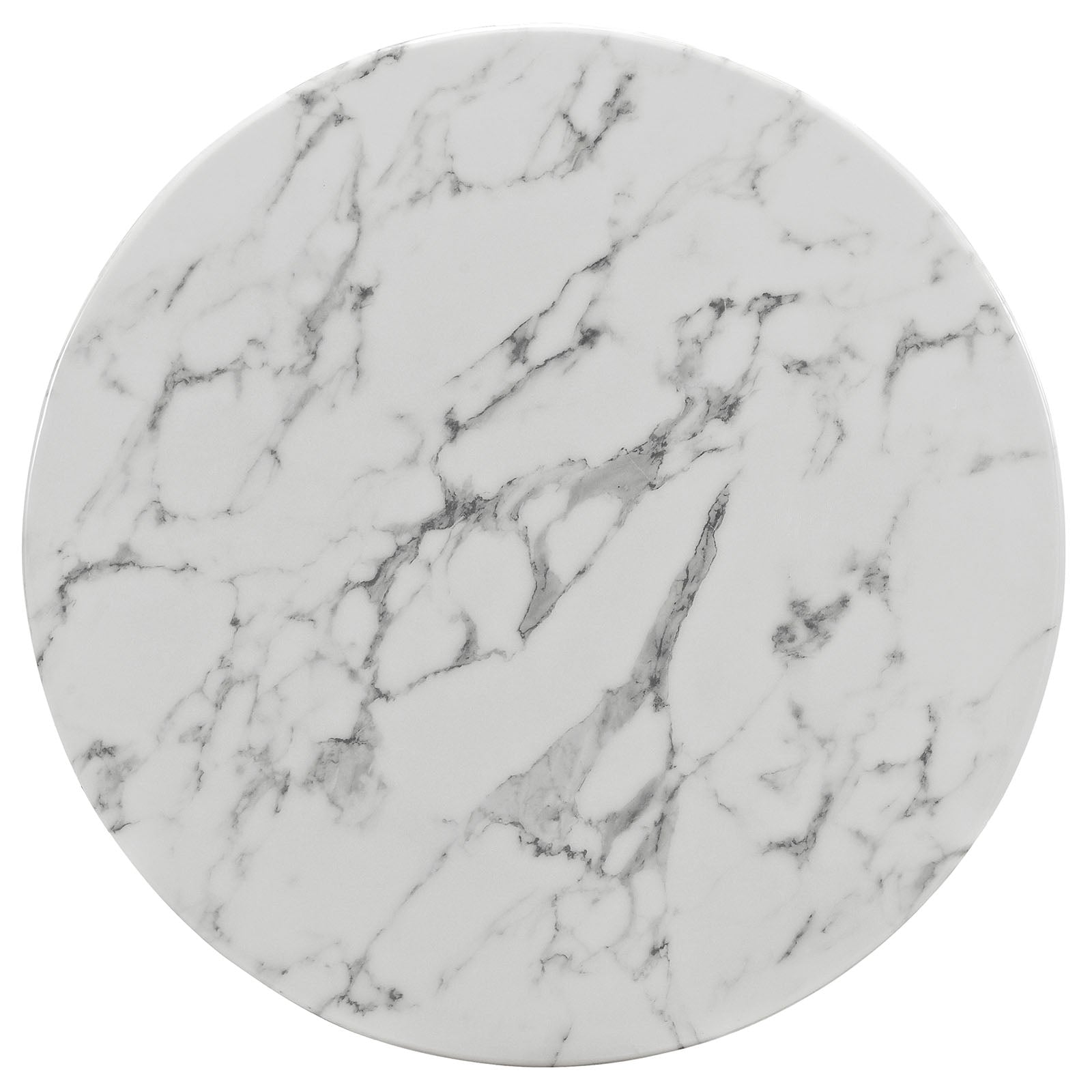 Modway Lippa 28" Round Artificial Marble Dining Table | Dining Tables | Modishstore-3