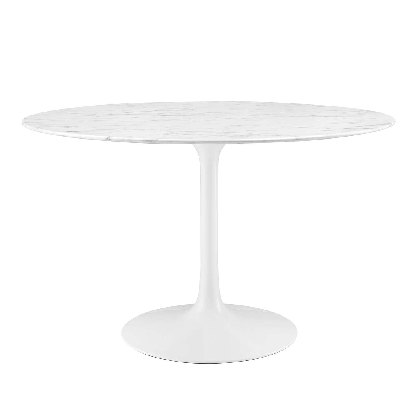 Modway Lippa 47" Round Artificial Marble Dining Table - EEI-1131