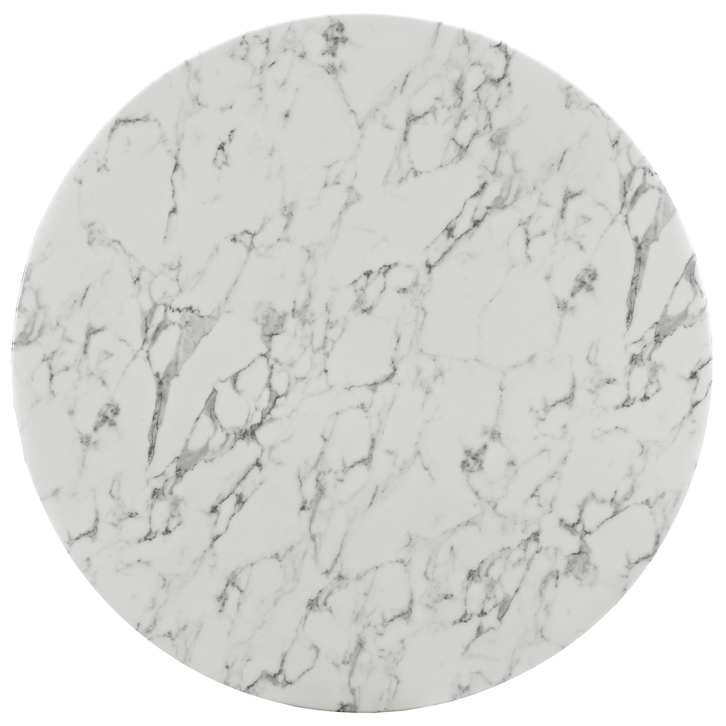 Modway Lippa 47" Round Artificial Marble Dining Table | Dining Tables | Modishstore-3