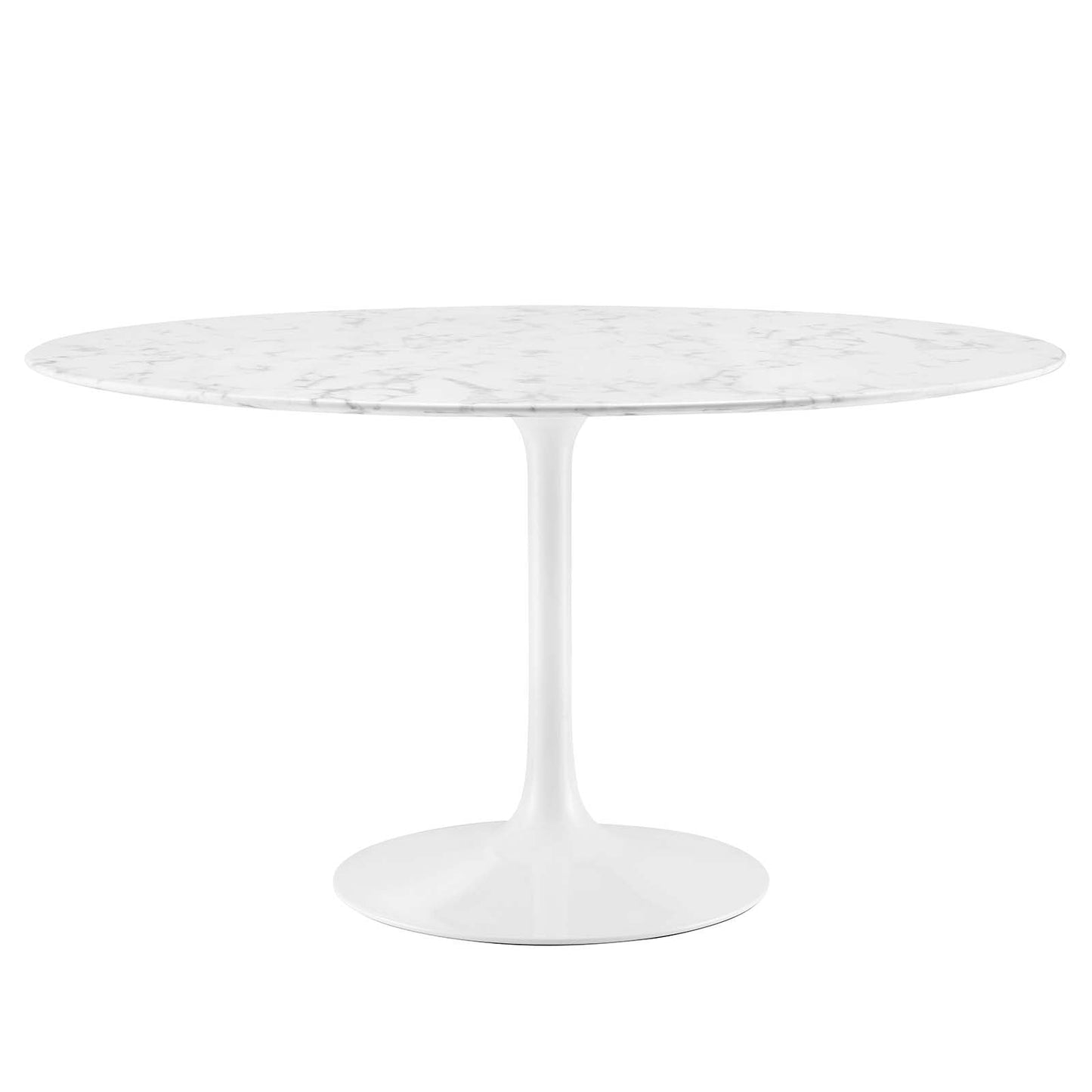 Modway Lippa 54" Round Artificial Marble Dining Table - EEI-1132