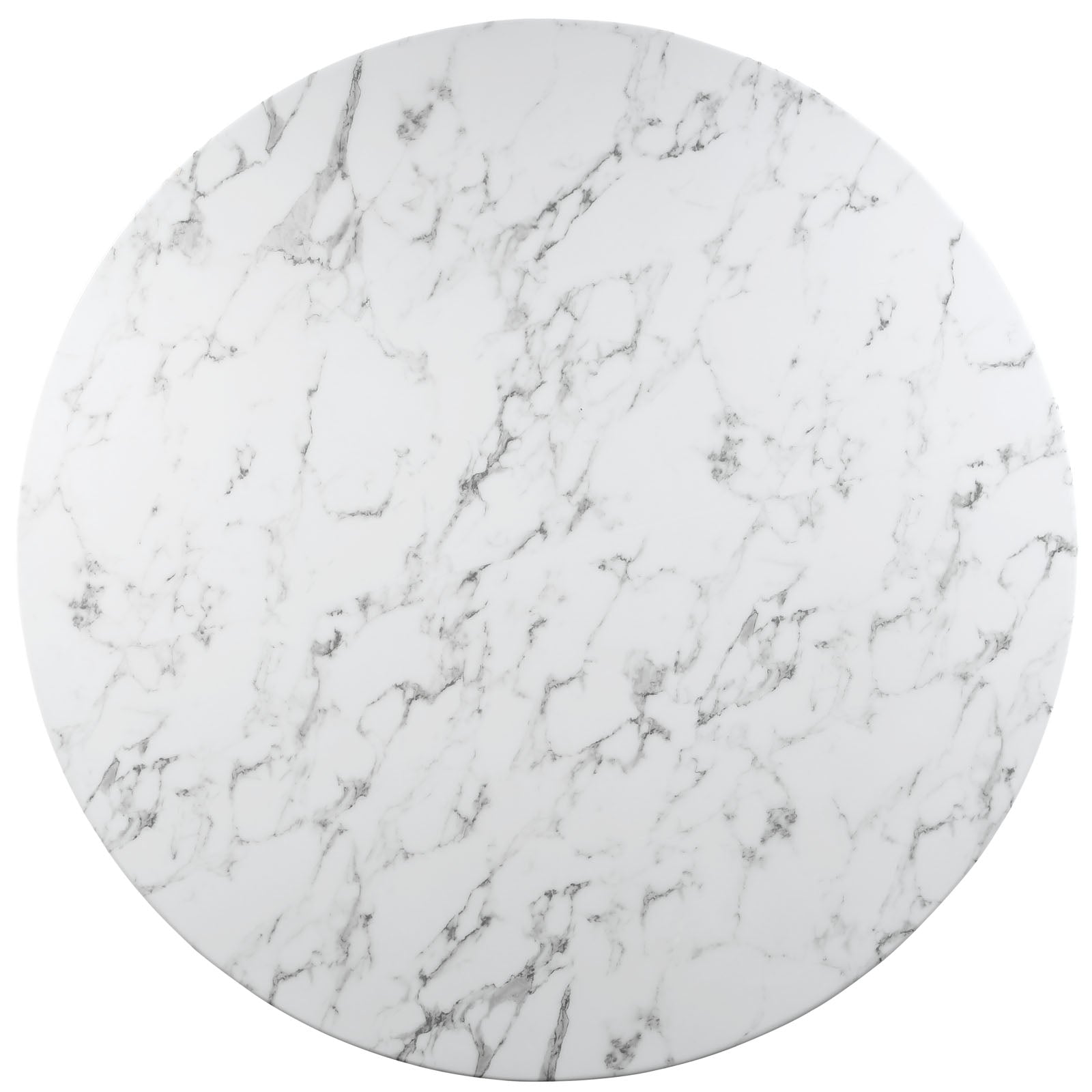 Modway Lippa 60" Round Artificial Marble Dining Table | Dining Tables | Modishstore-4