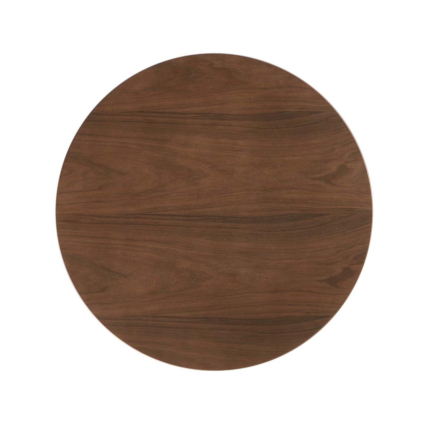Modway Lippa 36" Round Walnut Dining Table - Walnut - EEI-1136
