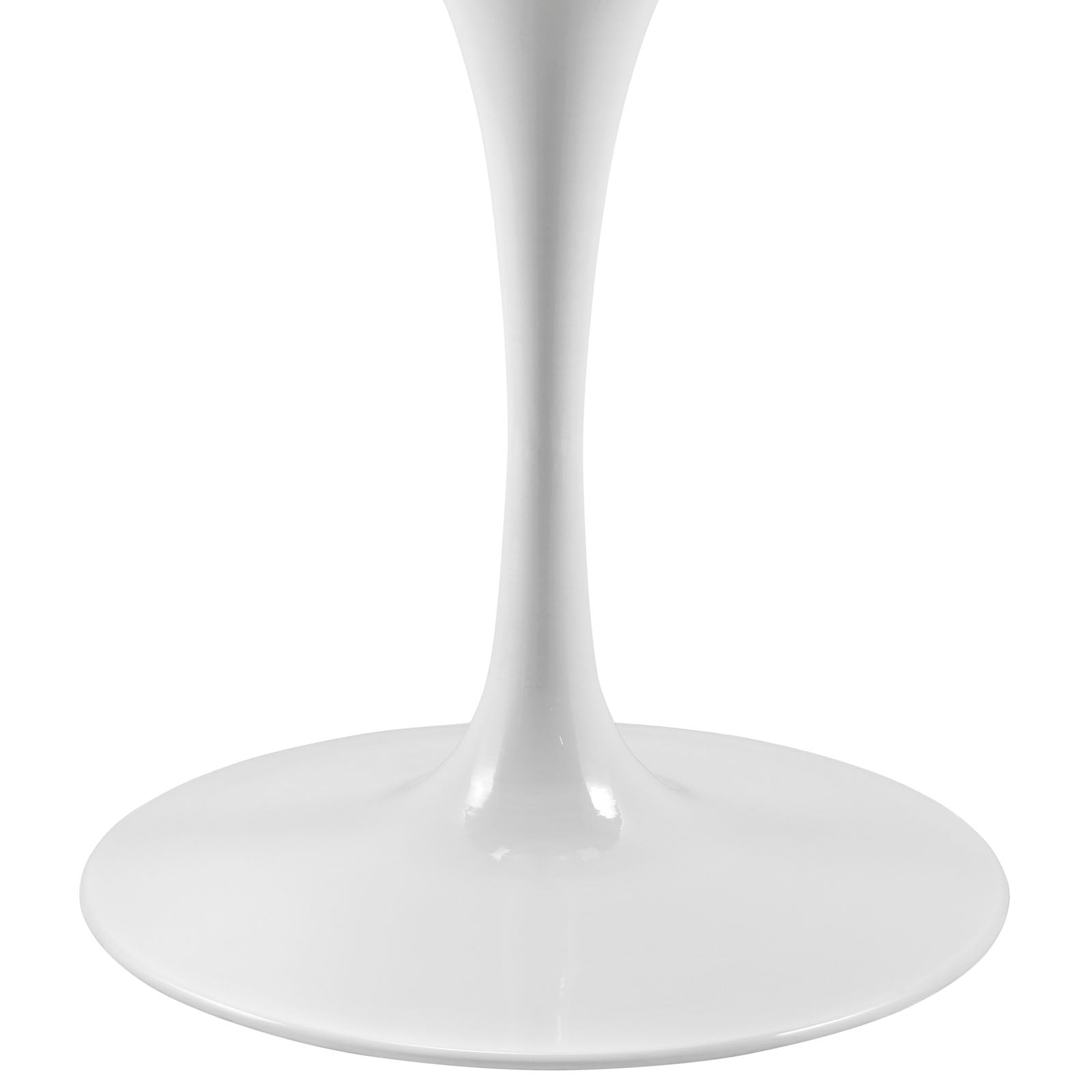 Modway Lippa 47" Round Walnut Top Dining Table in Walnut | Dining Tables | Modishstore-4