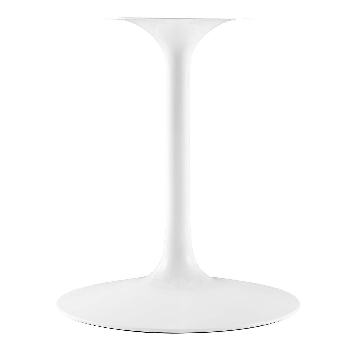 Modway Lippa 47" Round Walnut Top Dining Table in Walnut - EEI-1137