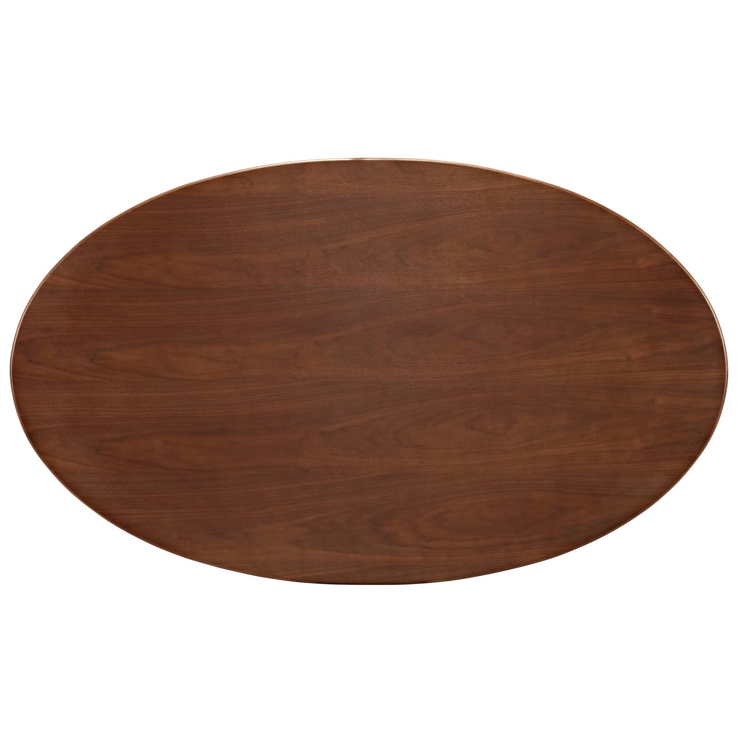 Modway Lippa 60" Oval Walnut Dining Table - Walnut | Dining Tables | Modishstore-4