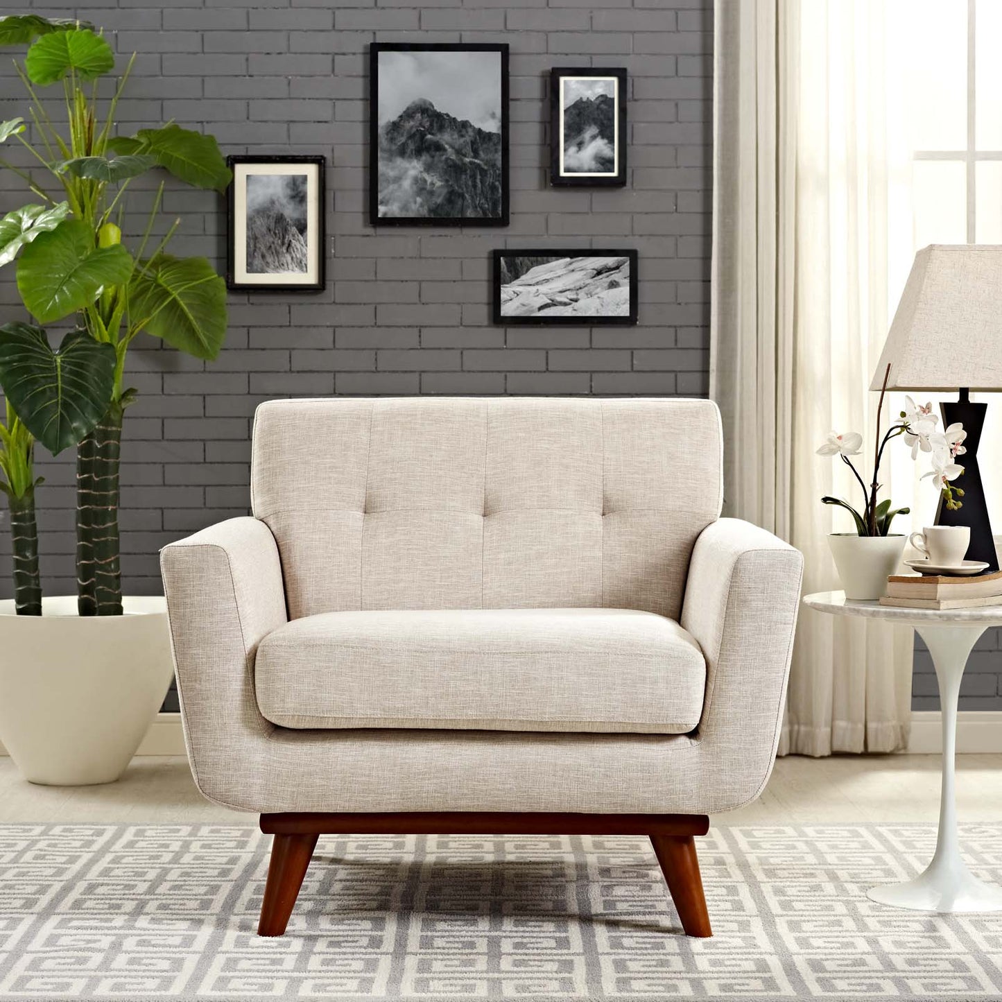 Modway Engage Upholstered Armchair | Armchairs | 