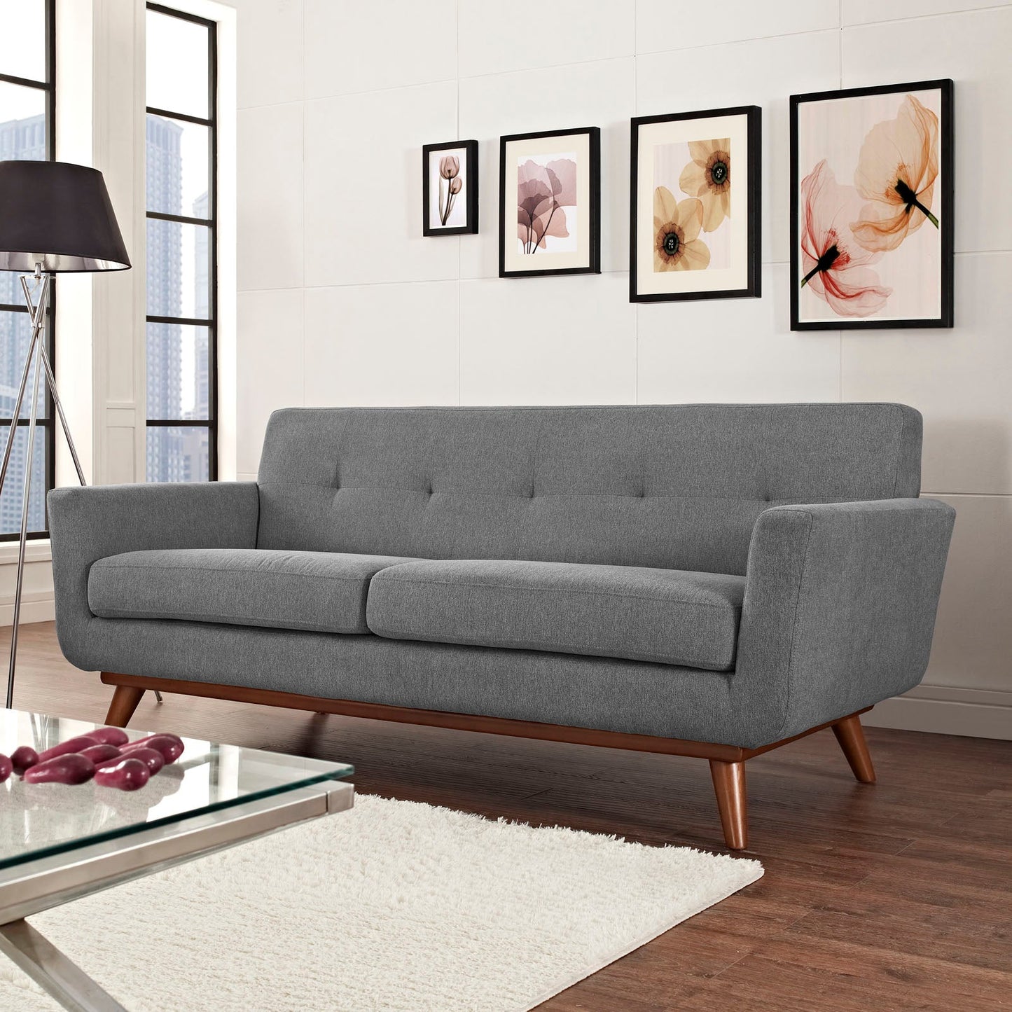 Modway Engage Upholstered Loveseat | Loveseats | 
