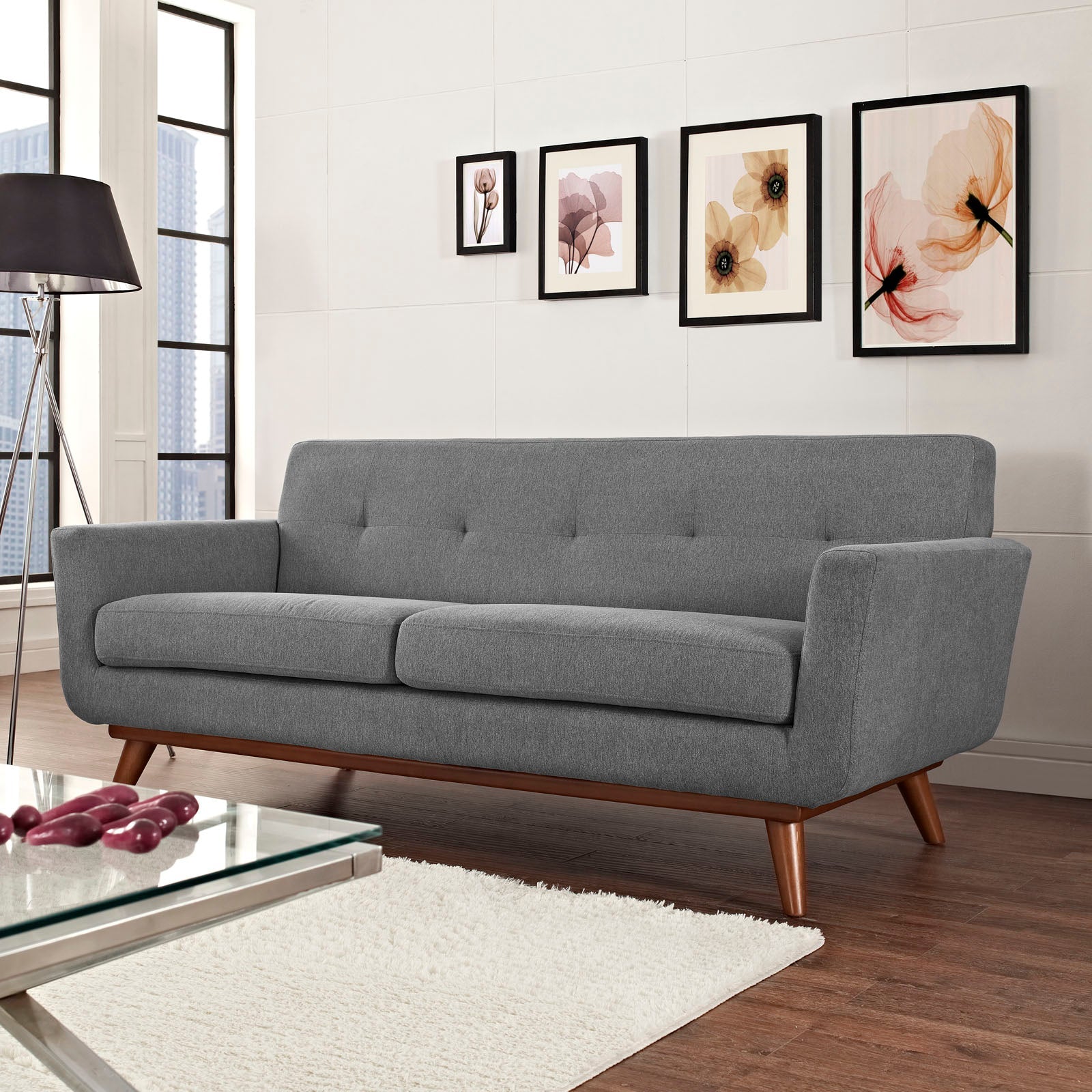 Modway Engage Upholstered Loveseat | Loveseats | 