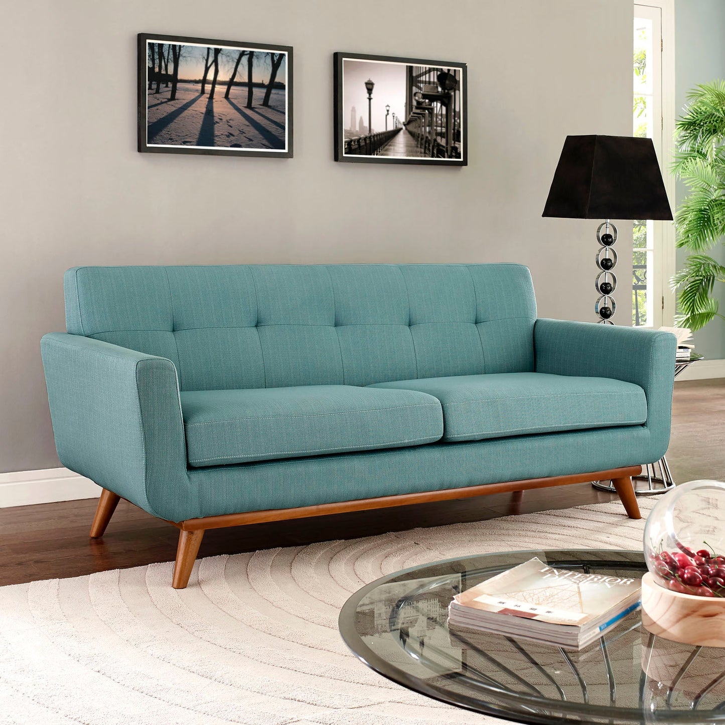 Modway Engage Upholstered Loveseat | Loveseats | 