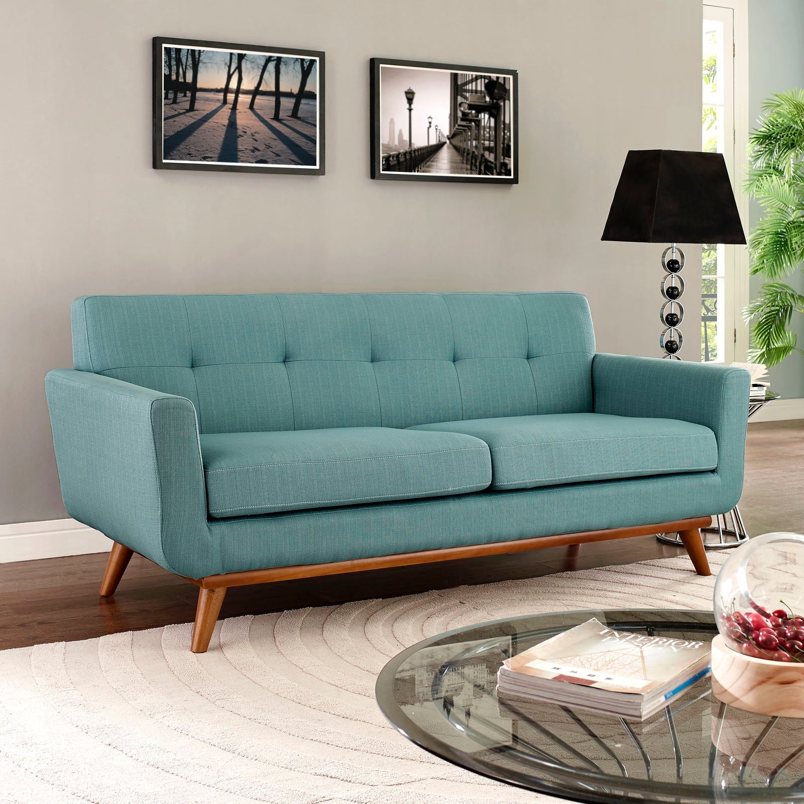 Modway Engage Upholstered Loveseat | Loveseats | 